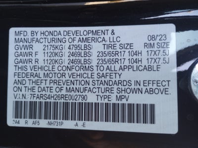 2024 Honda CR-V LX AWD