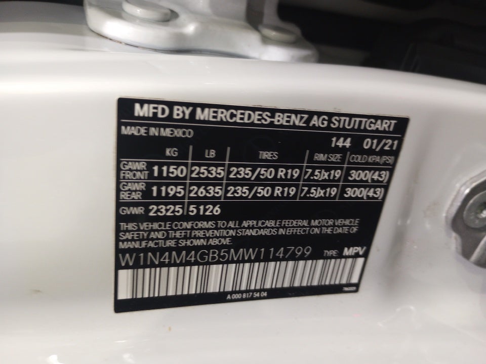 2021 Mercedes-Benz GLB 250 GLB 250