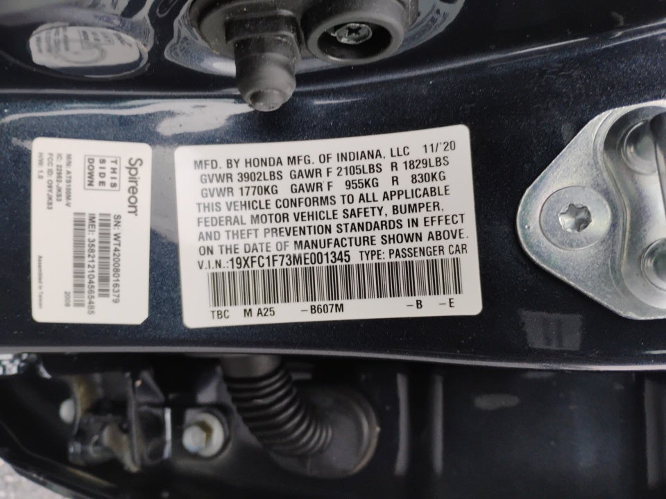 2021 Honda Civic Sedan EX-L