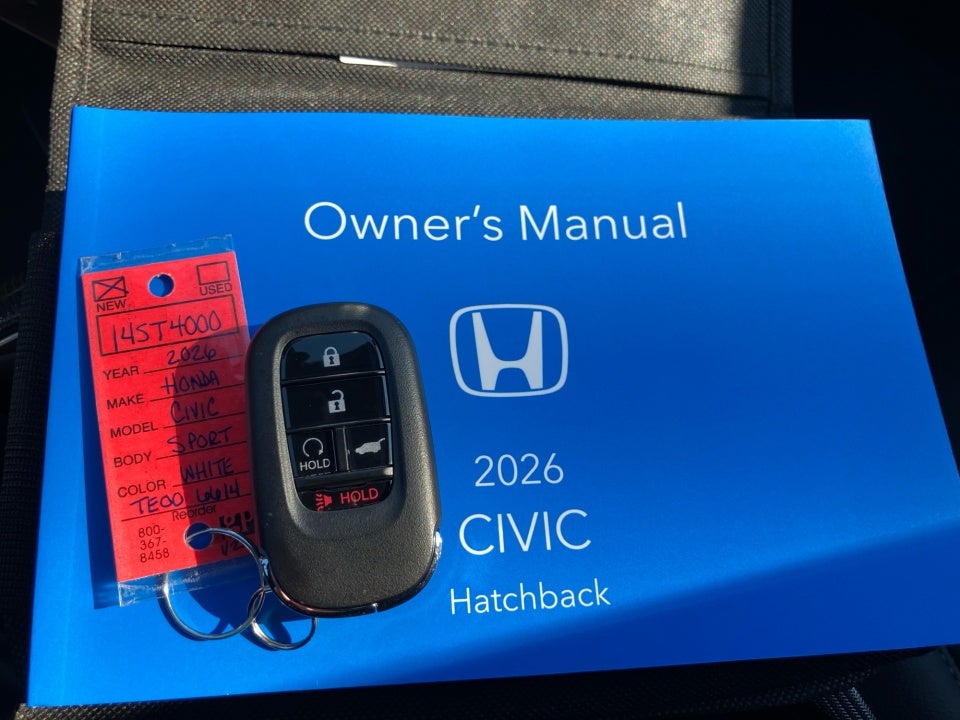 2026 Honda Civic Hatchback Sport