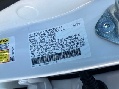 2026 Honda Civic Hatchback Sport