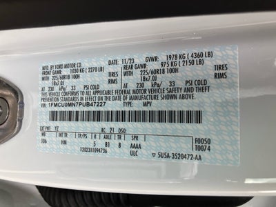 2023 Ford Escape ST-Line