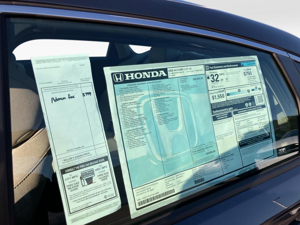 2026 Honda Accord Sedan LX