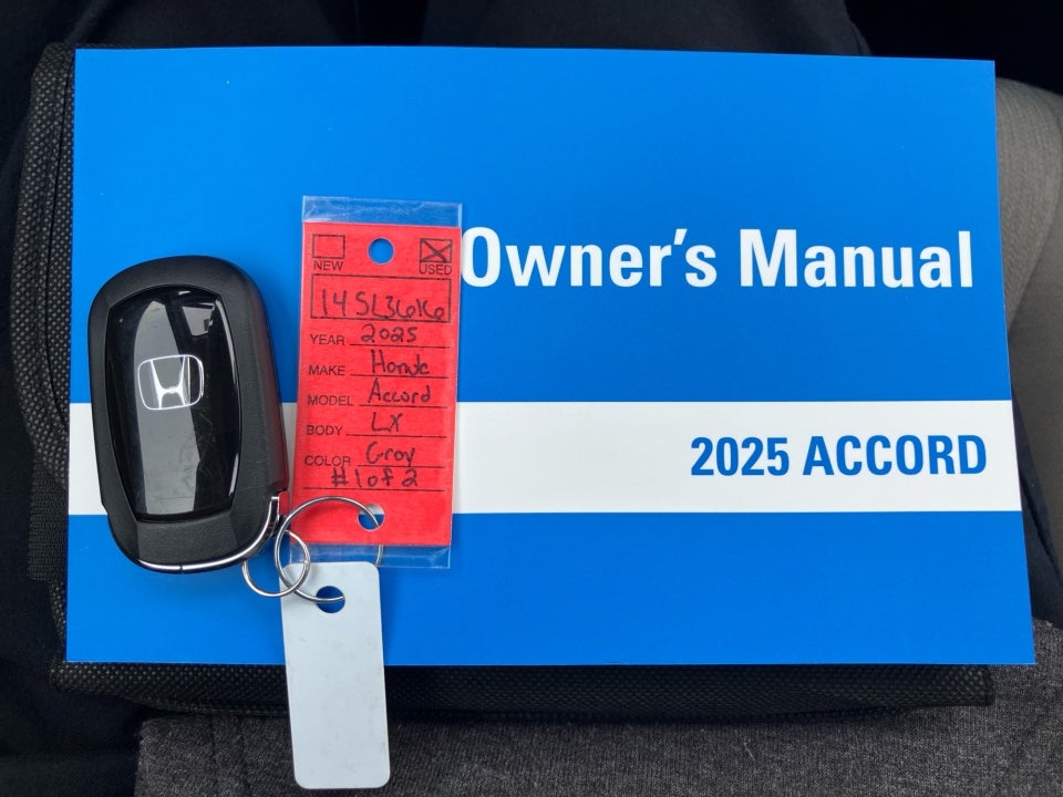 2025 Honda Accord Sedan LX