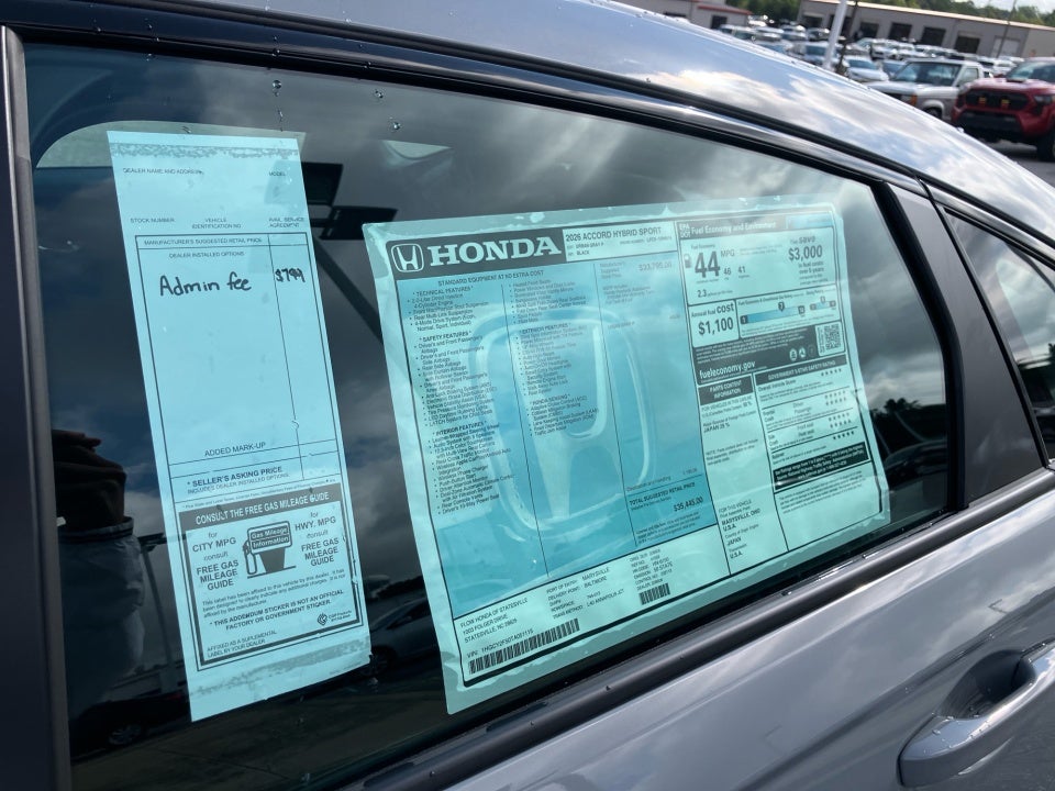 2026 Honda Accord Hybrid Sport