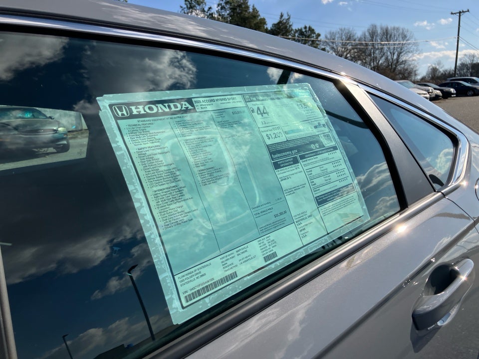 2025 Honda Accord Hybrid Sport