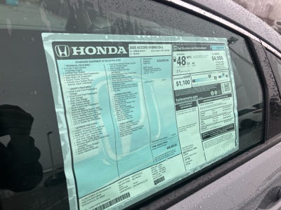 2025 Honda Accord Hybrid EX-L