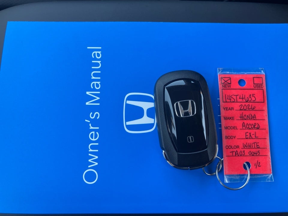 2026 Honda Accord Hybrid EX-L