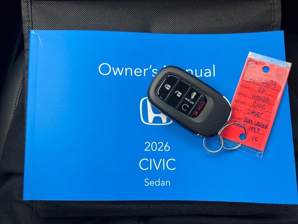 2026 Honda Civic Sedan Sport