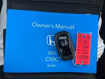 2026 Honda Civic Sedan Sport
