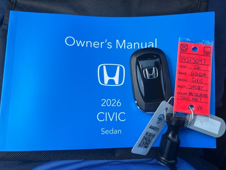 2026 Honda Civic Sedan Sport
