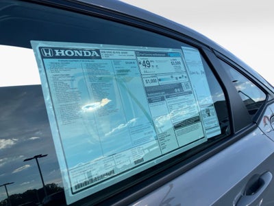 2026 Honda Civic Hybrid Sport