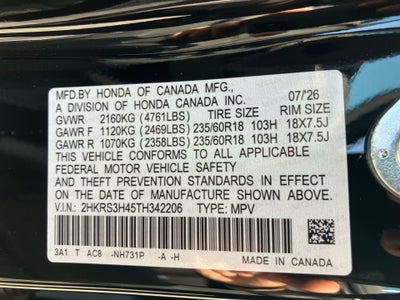 2026 Honda CR-V EX