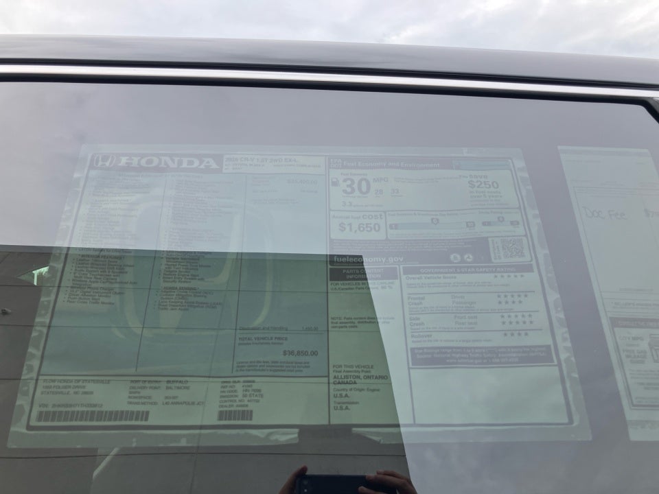 2026 Honda CR-V EX-L 2WD