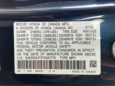 2026 Honda CR-V EX-L