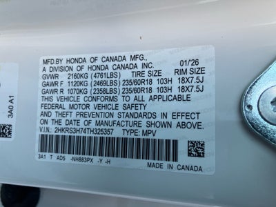 2026 Honda CR-V EX-L 2WD