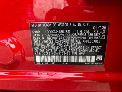 2027 Honda HR-V Sport