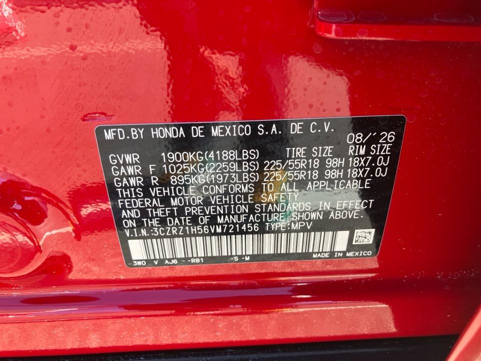 2027 Honda HR-V Sport
