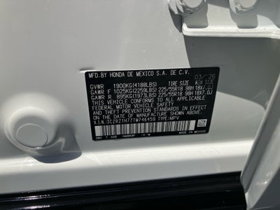 2026 Honda HR-V EX-L