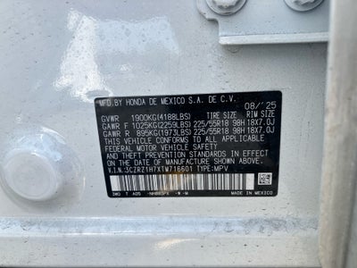 2026 Honda HR-V 2WD EX-L