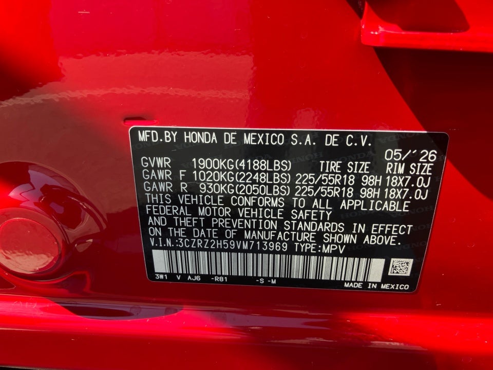 2027 Honda HR-V Sport