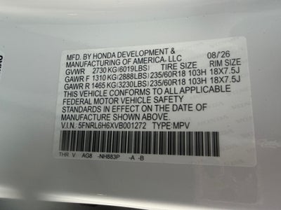 2027 Honda Odyssey EX-L