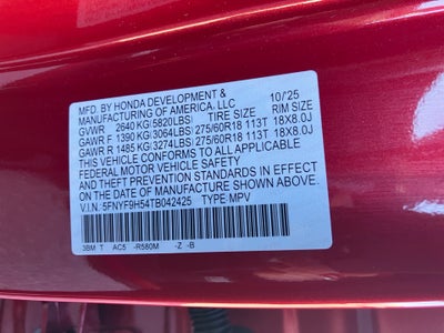 2026 Honda Passport AWD TrailSport