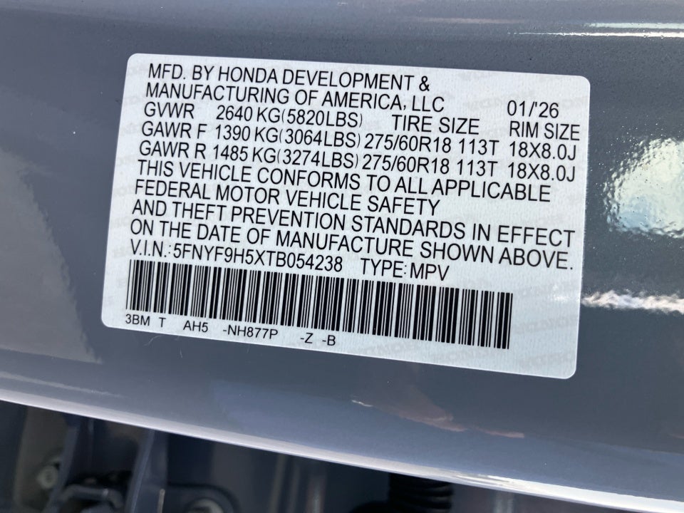 2026 Honda Passport AWD TrailSport