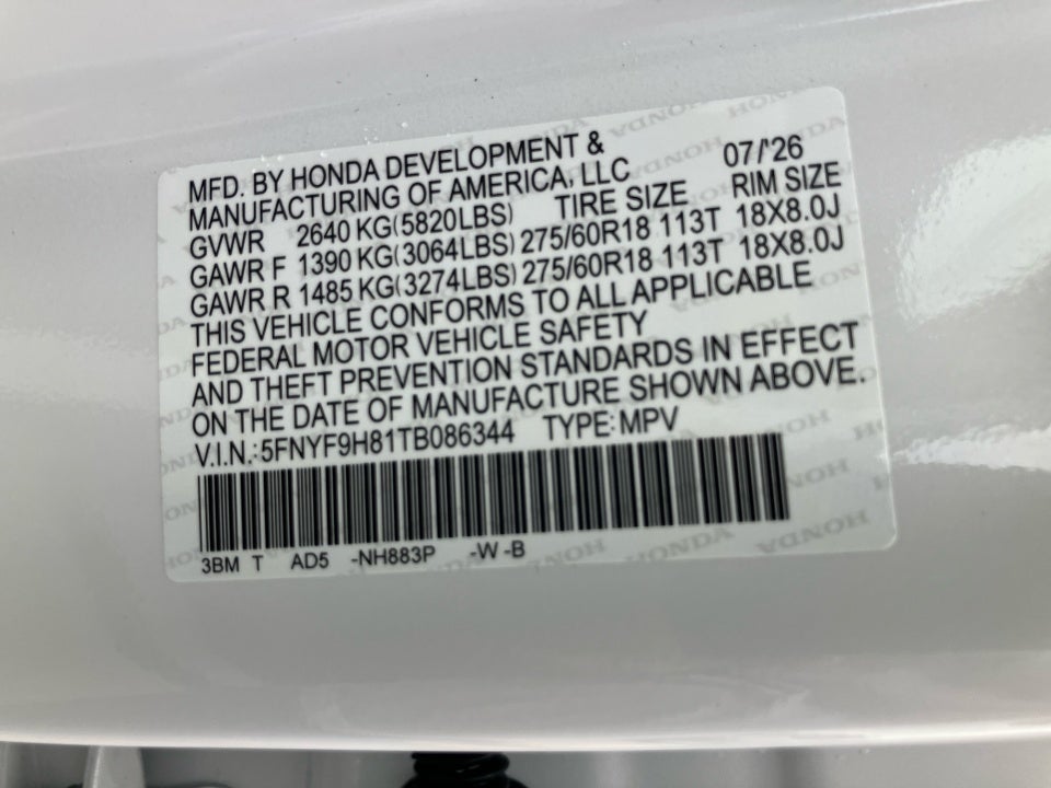 2026 Honda Passport TrailSport Elite