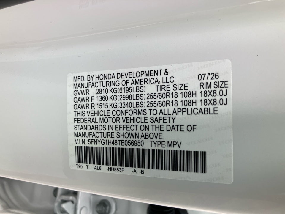 2026 Honda Pilot EX-L