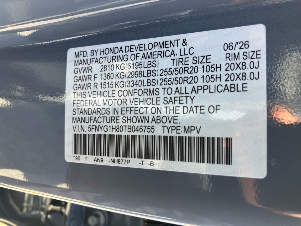 2026 Honda Pilot Elite