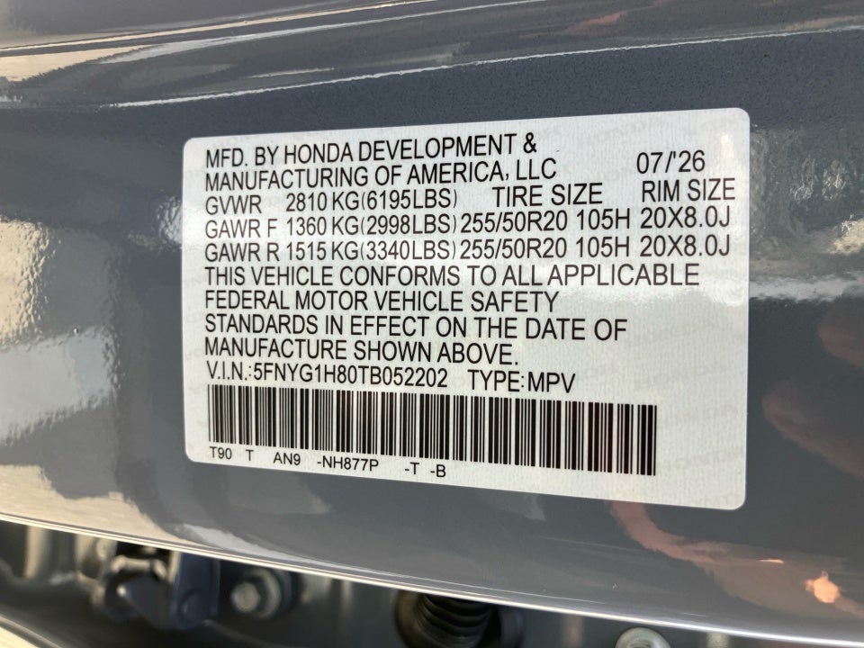 2026 Honda Pilot Elite