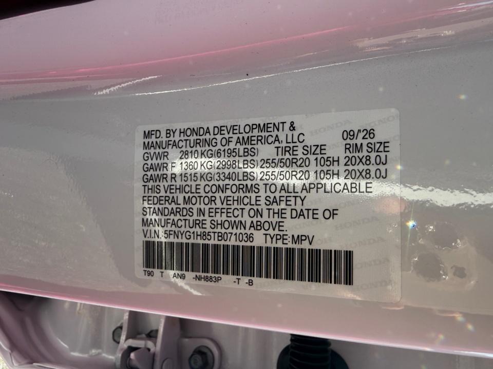2026 Honda Pilot Elite