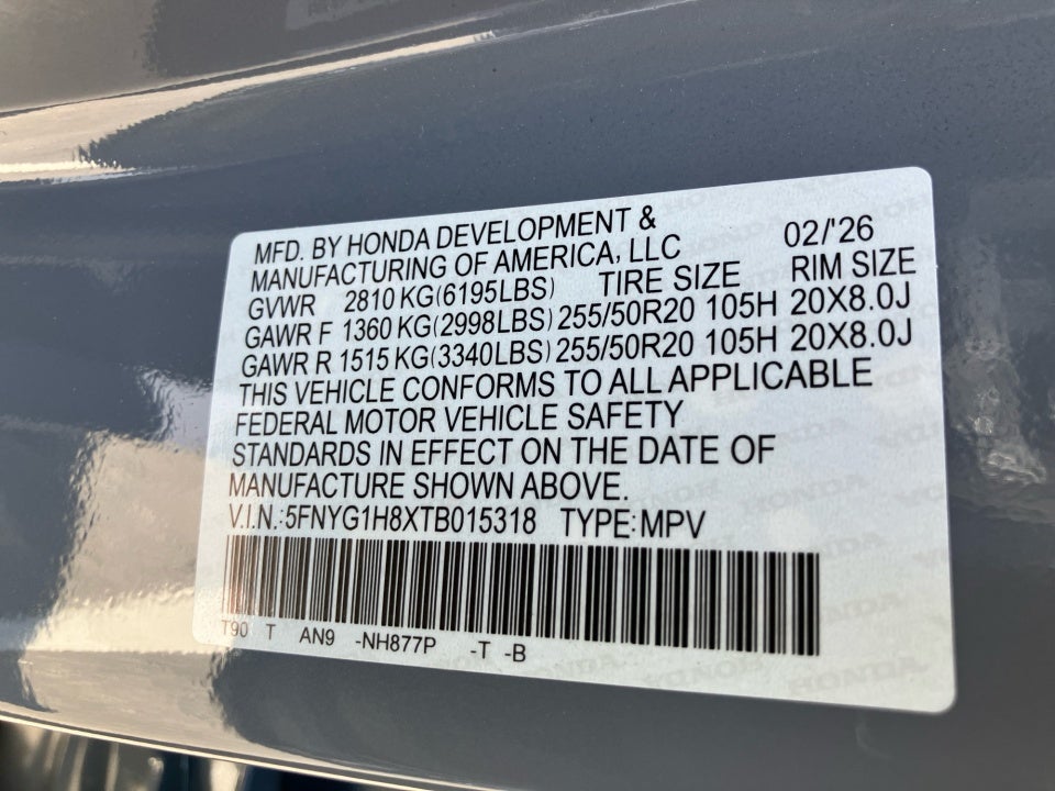 2026 Honda Pilot Elite