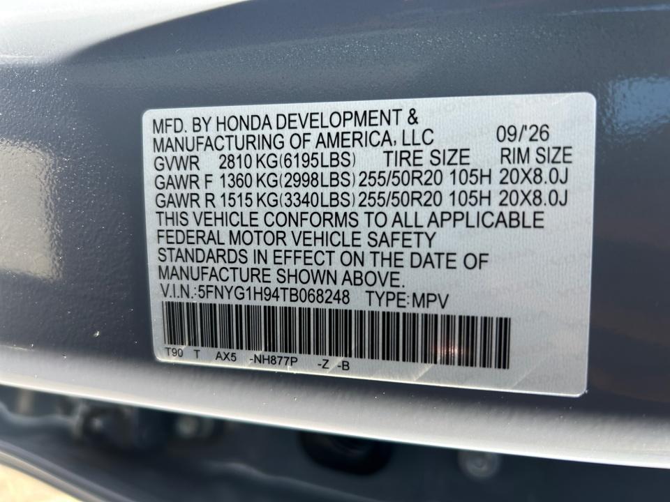 2026 Honda Pilot Black Edition