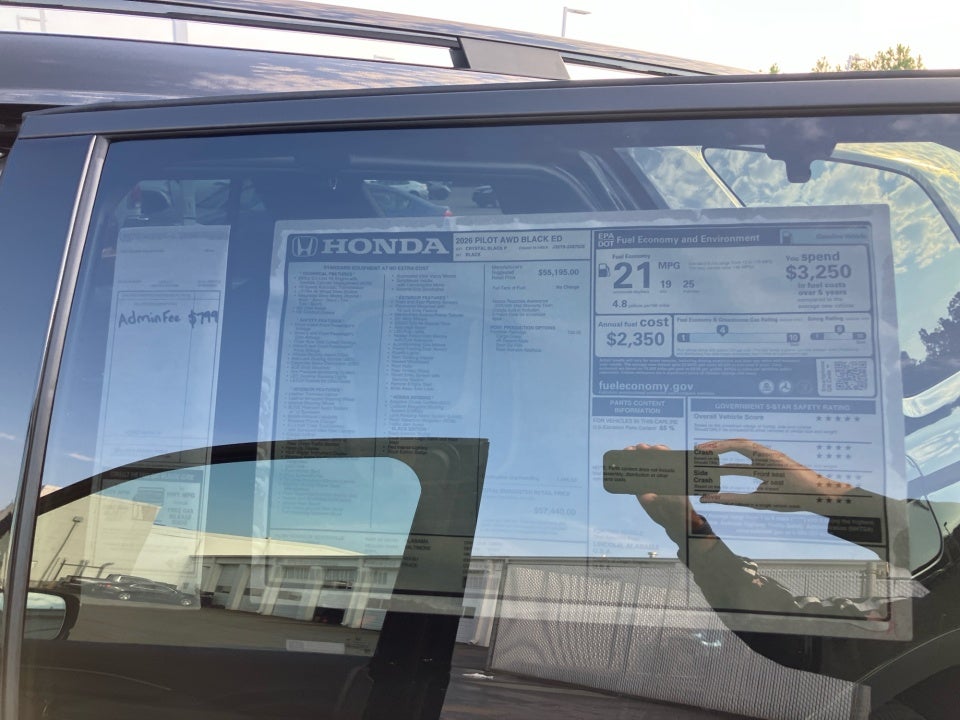 2026 Honda Pilot Black Edition