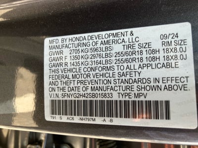 2025 Honda Pilot EX-L
