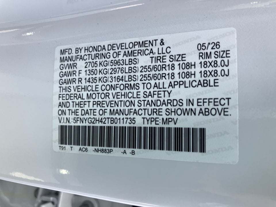 2026 Honda Pilot EX-L