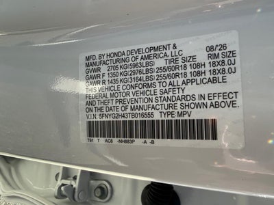 2026 Honda Pilot EX-L