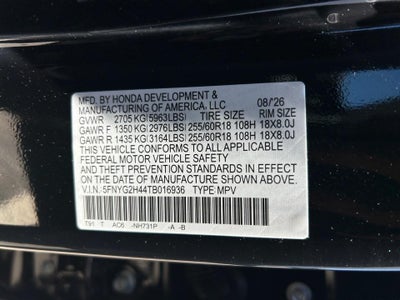 2026 Honda Pilot EX-L
