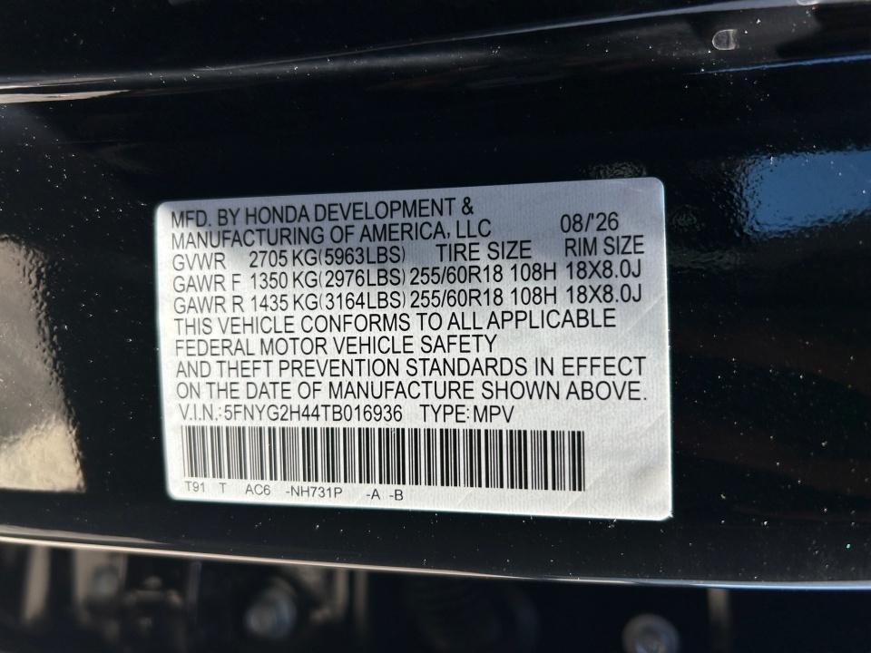 2026 Honda Pilot EX-L