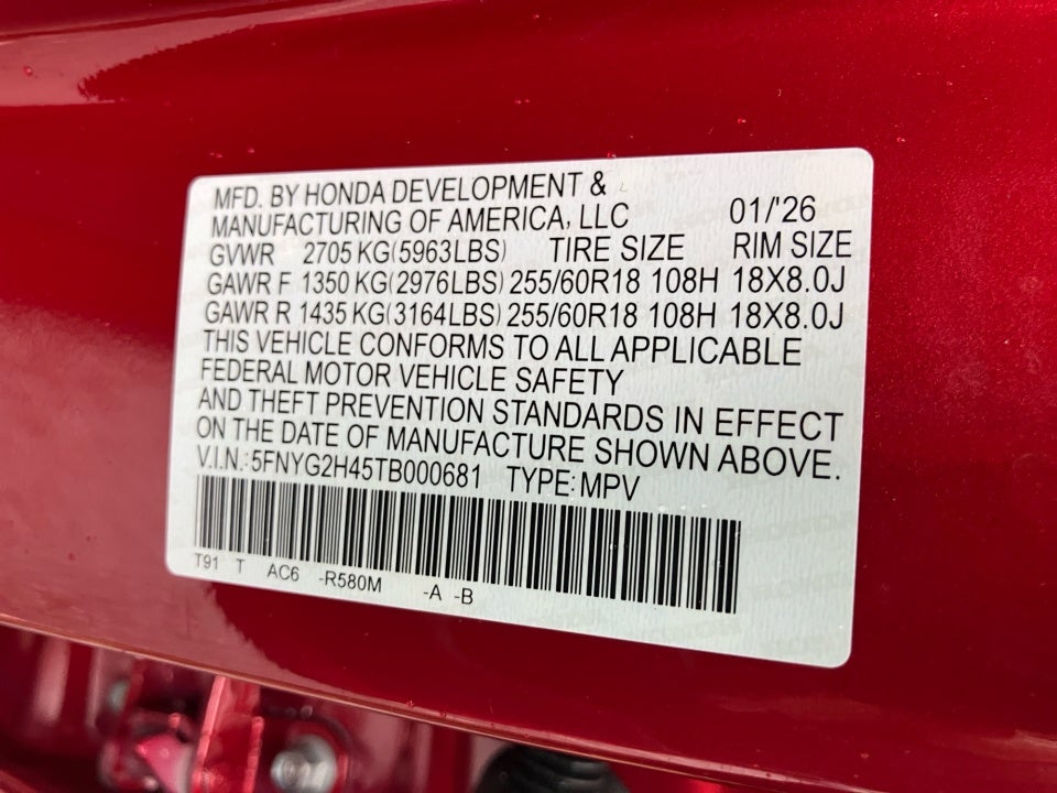 2026 Honda Pilot EX-L