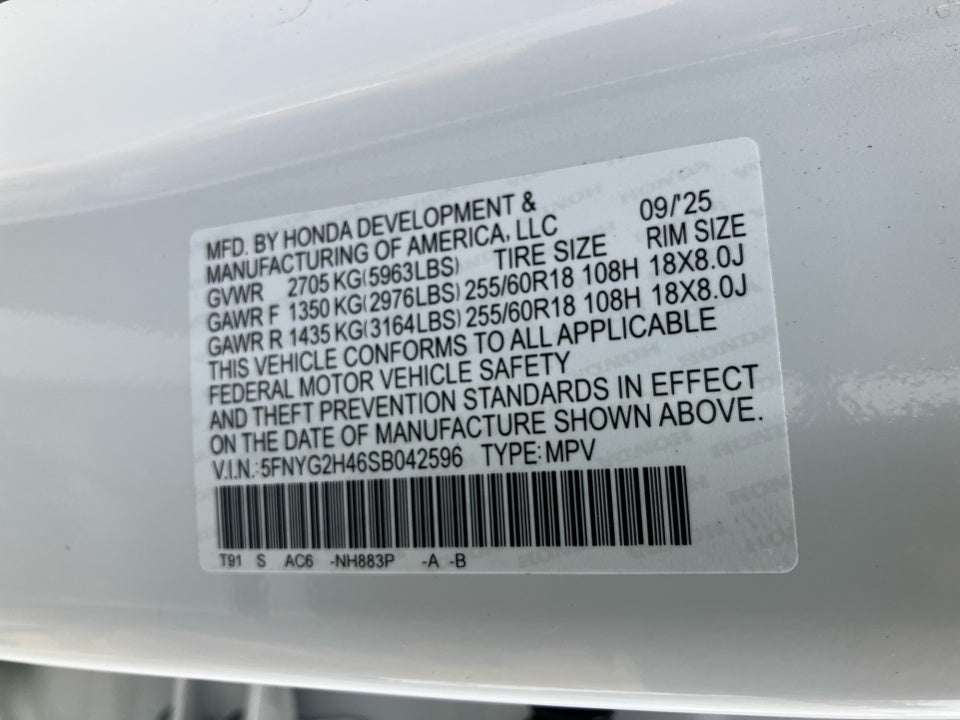 2025 Honda Pilot EX-L