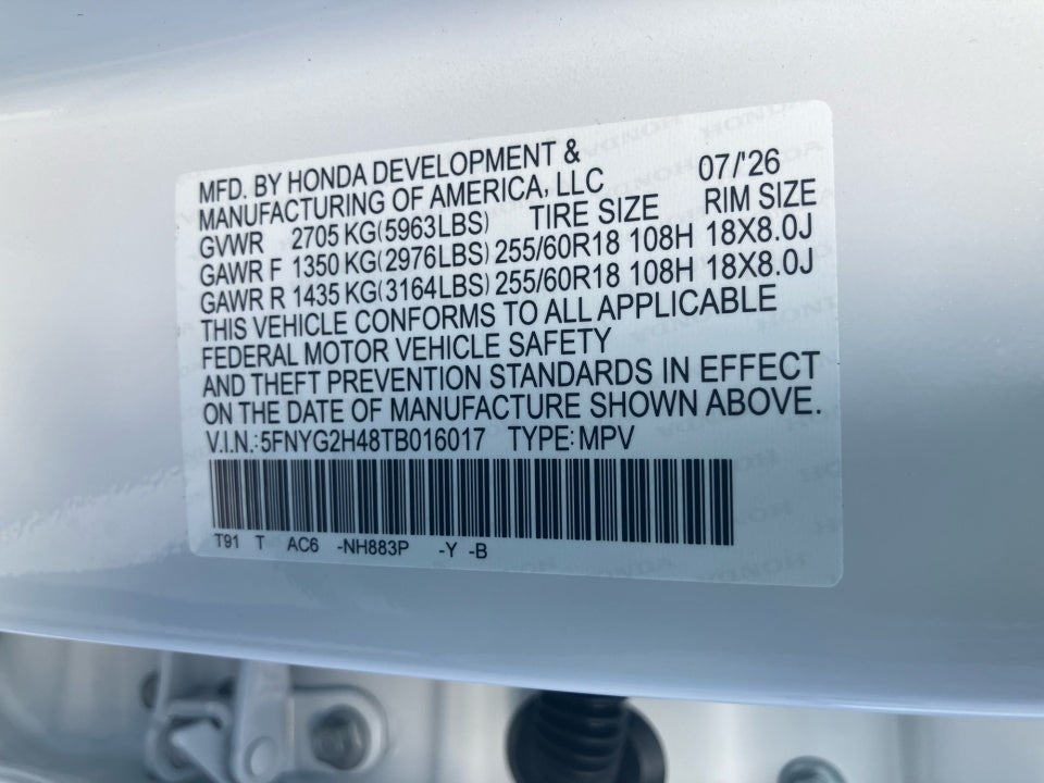 2026 Honda Pilot EX-L