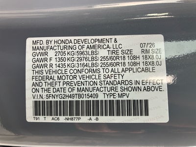 2026 Honda Pilot EX-L