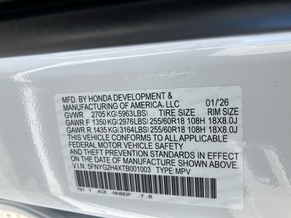 2026 Honda Pilot EX-L