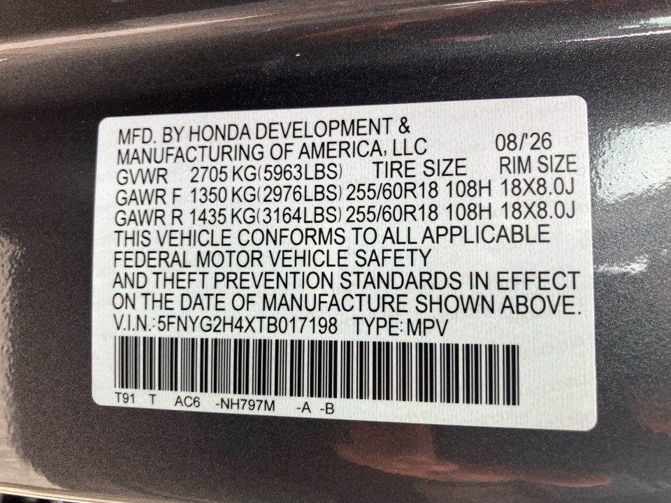 2026 Honda Pilot EX-L
