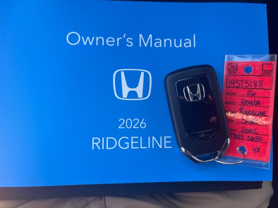 2026 Honda Ridgeline Sport