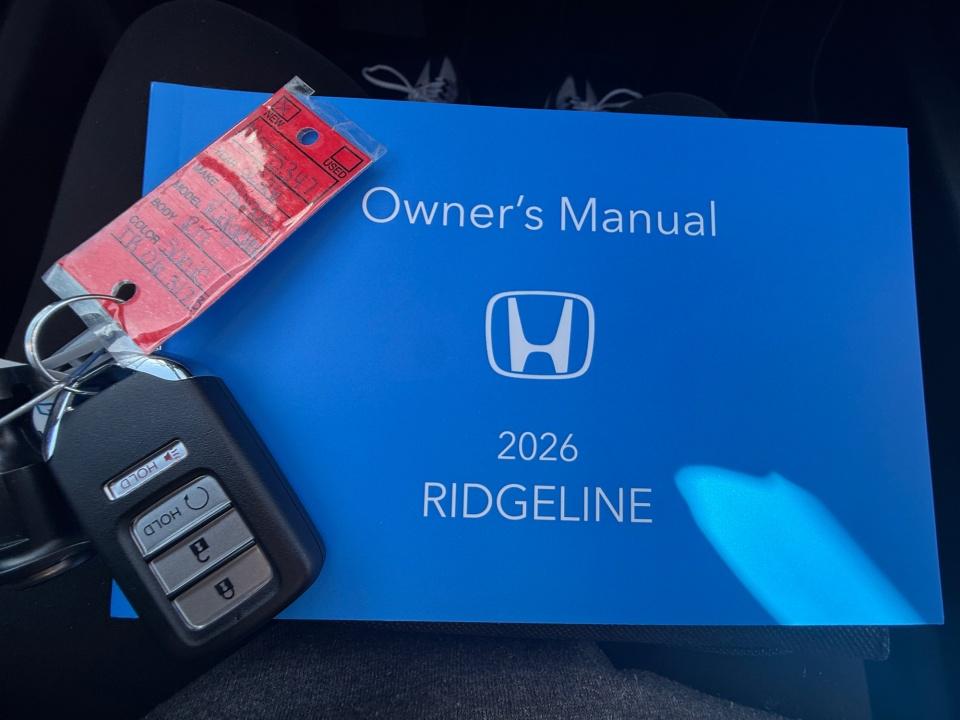 2026 Honda Ridgeline RTL