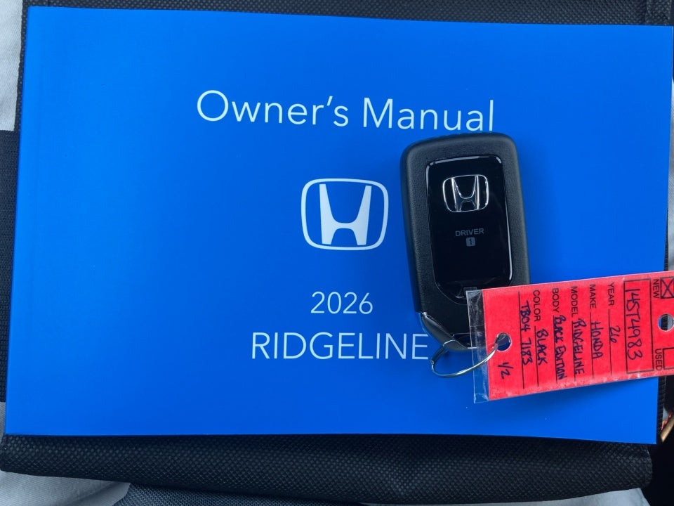 2026 Honda Ridgeline Black Edition